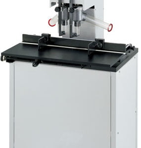 Stago, PB2015S4, To-spindende papirbordemaskine Boring dia. 2-15mm, med glidebord, med justbar spind