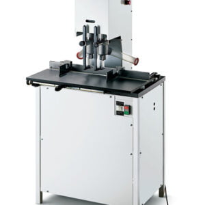 Stago, PB2015S6, To-spindende papirbordemaskine Boring dia. 2-15mm, med glidebord, med justbar spind
