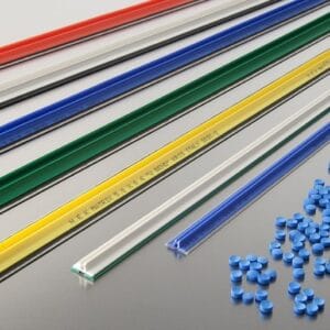 KRiS Groove nr 2 hvid 1.3x0.5mm til præcise folder i emballageproduktion