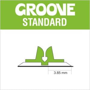 KRiS NEK - Groove nr 5 - grøn /  1,9 x 0,55 - 50 meter pr. æske