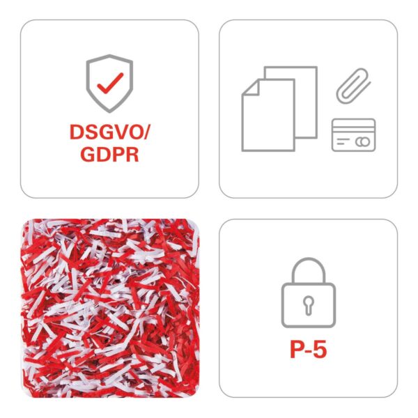 Makulator HSM SECURIO B35 - 1,9 x 15 mm + Smøreanordning