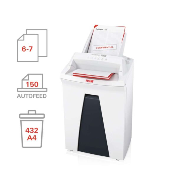 Autofeed-Makulator HSM SECURIO AF150 - 0,78 x 11 mm
