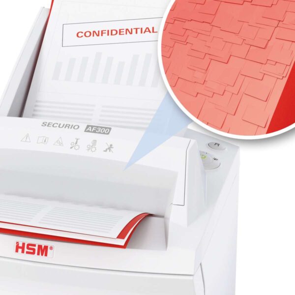 Autofeed-Makulator HSM SECURIO AF300 - 1,9 x 15 mm