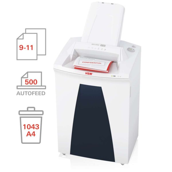 Autofeed-Makulator HSM SECURIO AF500 - 1,9 x 15 mm