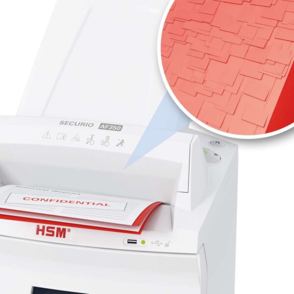 Autofeed-Makulator HSM SECURIO AF350 - 0,78 x 11 mm