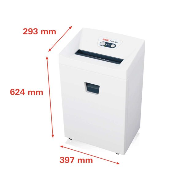 Makulator HSM Pure 420 - 1,9 x 15 mm