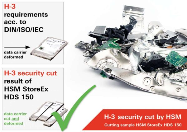 Mediemakulator HSM StoreEx HDS 150 - 40 mm