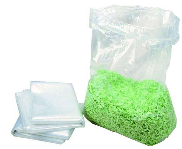 Opsamlingspose til HSM-makulatorer. 125, 530, AF500, B26, B32 plastposer (100 stk.)