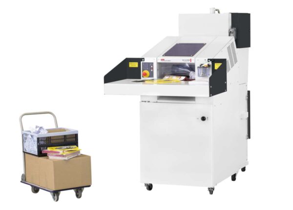 Schredder-presse-kombinationer HSM Powerline SP 4040 V - 3,9 x 40 mm