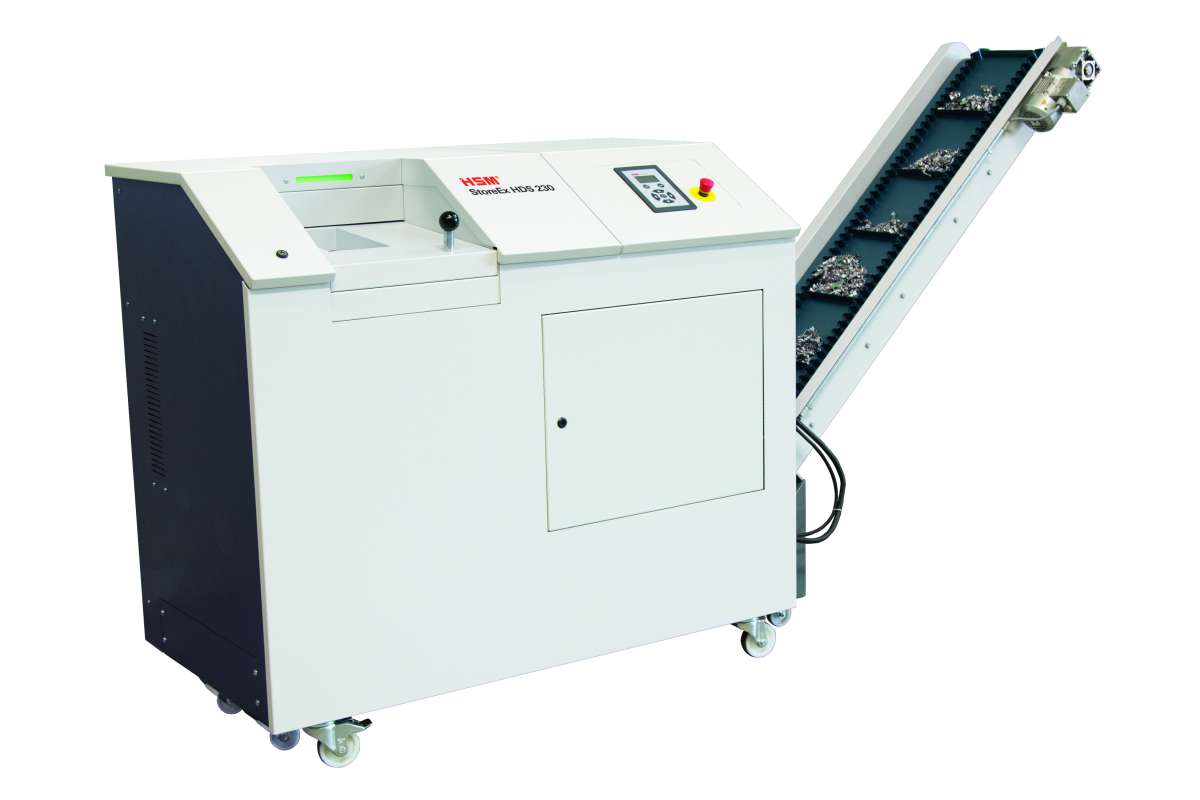 Mediemakulator HSM StoreEx HDS 230 - 11,5 x 26 mm