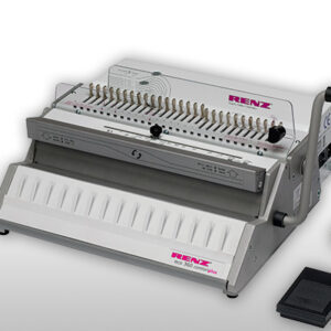 RENZ eco 360 comfort, 2:1 pitch (23 loops in A4 size), combined electrical punch and closing mac