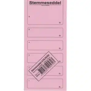 Stemmesedler