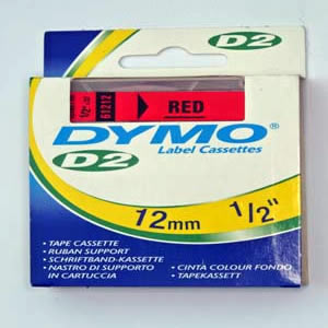 Tape D2 Rød Til Forsendelse - produktbillede