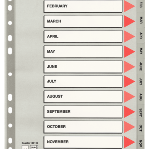 Register A4 Grå Til Forsendelse - produktbillede