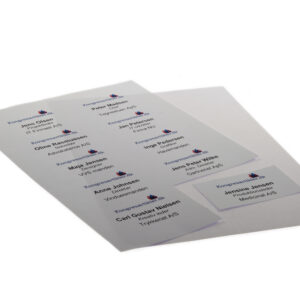 Indstiksark 51X90Mm Til Forsendelse - produktbillede