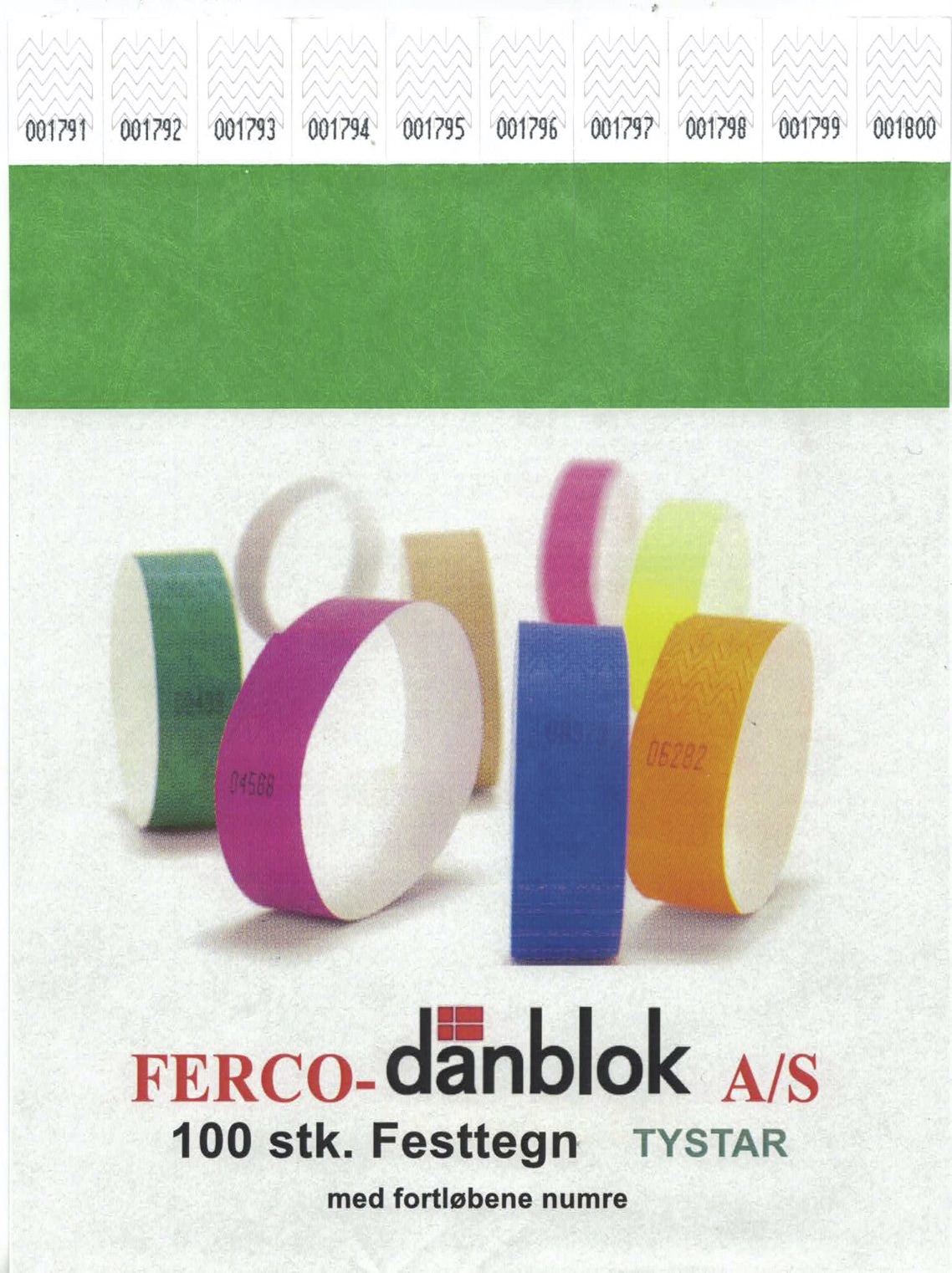 Festtegn Grøn Til Forsendelse - produktbillede