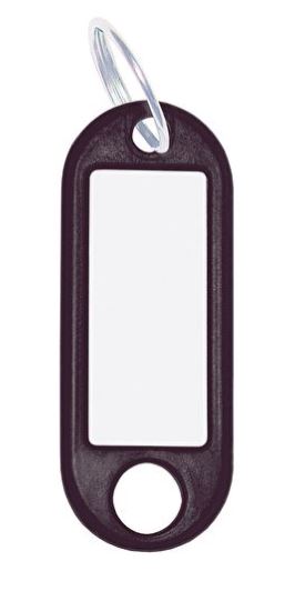 Nøgleringe Sort Til Forsendelse - produktbillede