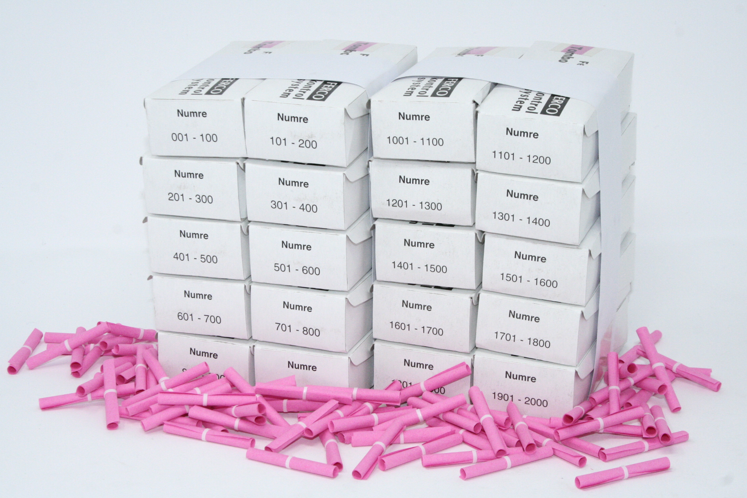 Tombolanumre 2000 Til Forsendelse - produktbillede