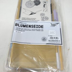 Papir 50X70Mm Gul Til Forsendelse - produktbillede