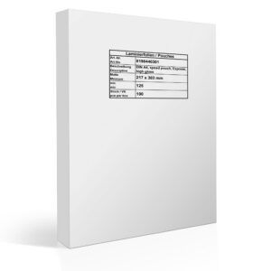 Laminering A4 Til Forsendelse - produktbillede