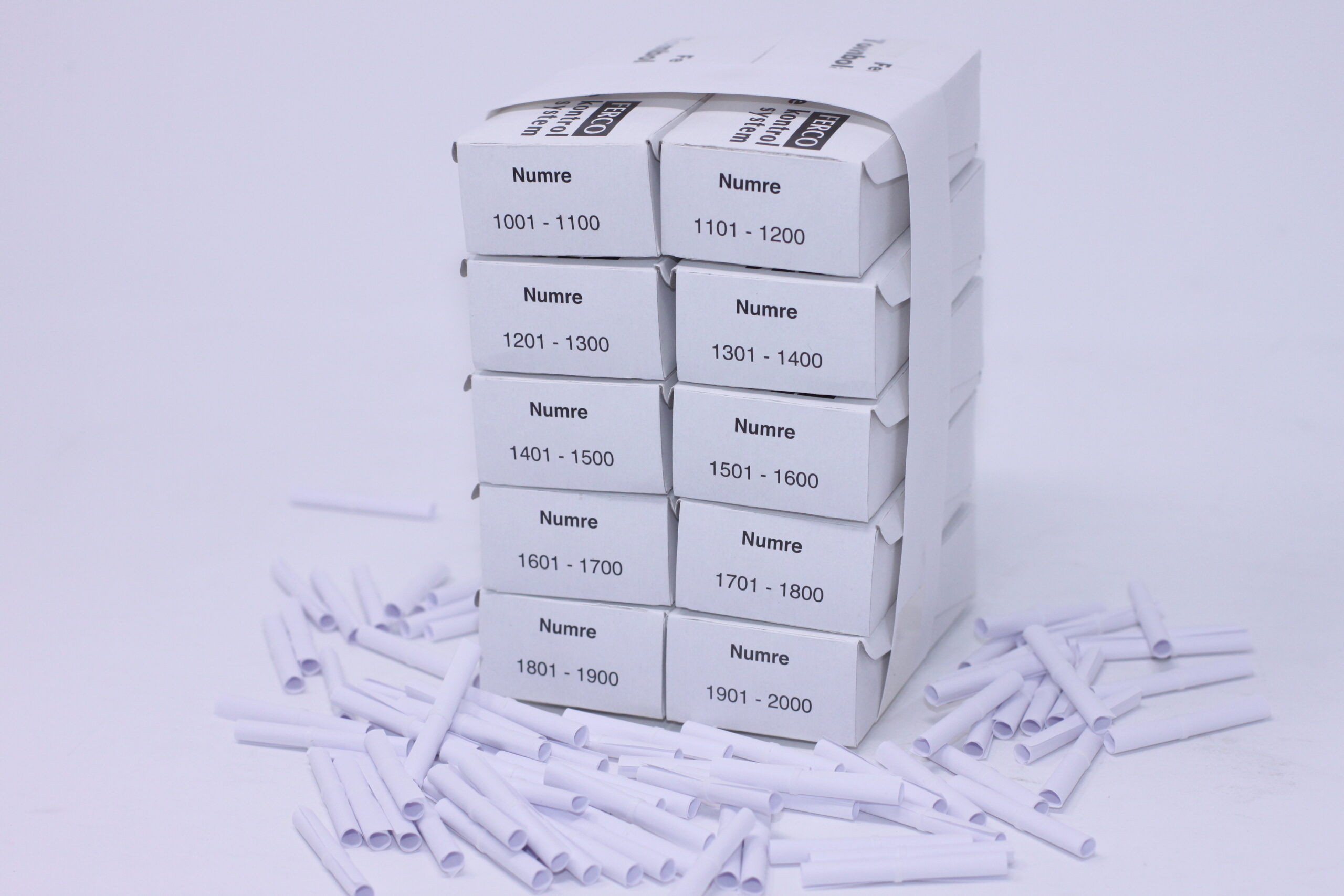 Tombolanumre 1001 Til Forsendelse - produktbillede