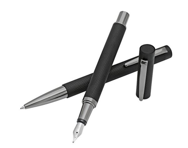 Skrivesæt Sort Til Forsendelse - produktbillede