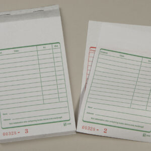 Kasseblok 2340 100X160Mm Til Forsendelse - produktbillede