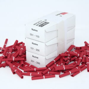 Tombolanumre Rød Til Forsendelse - produktbillede