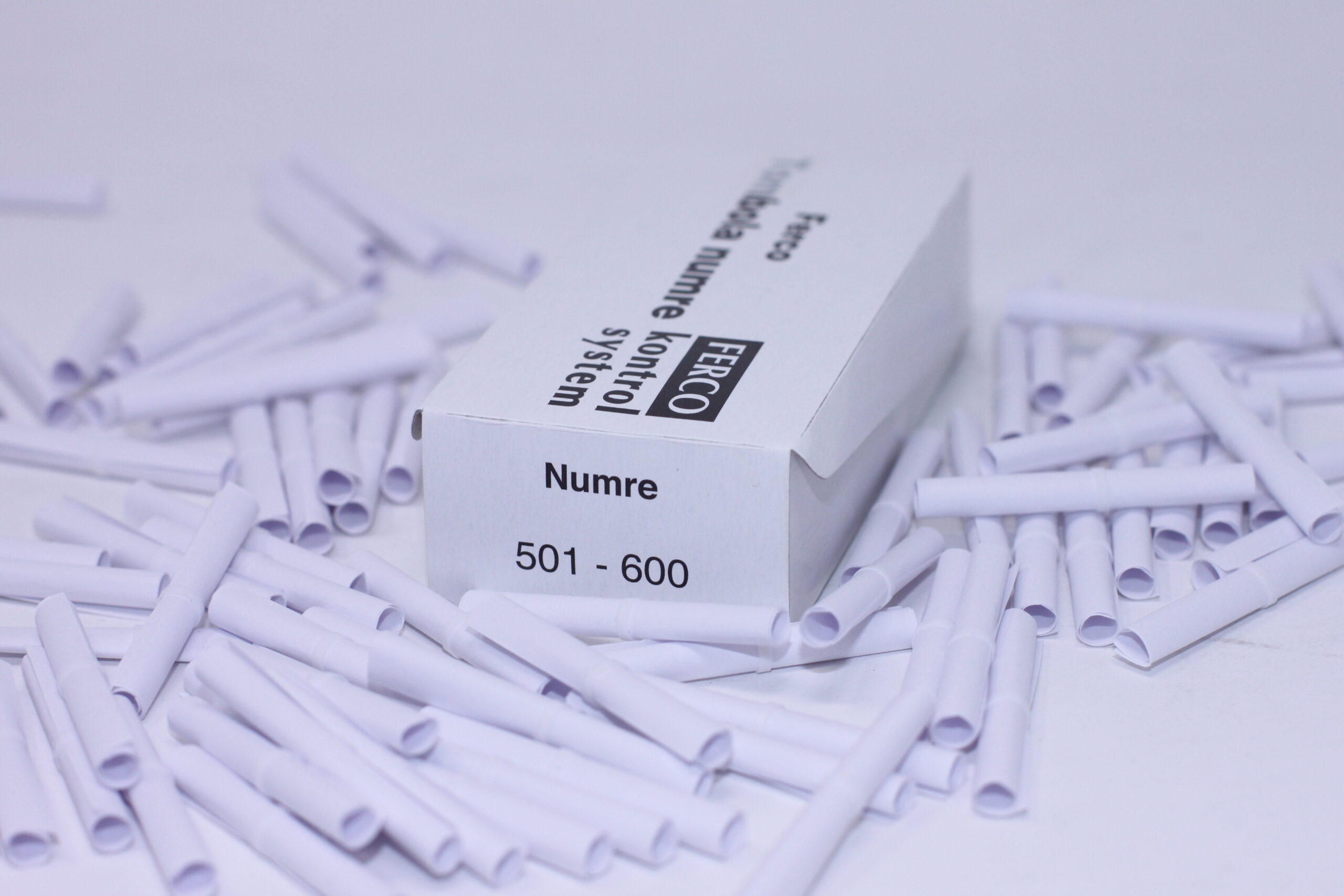 Tombolanumre Til Forsendelse - produktbillede