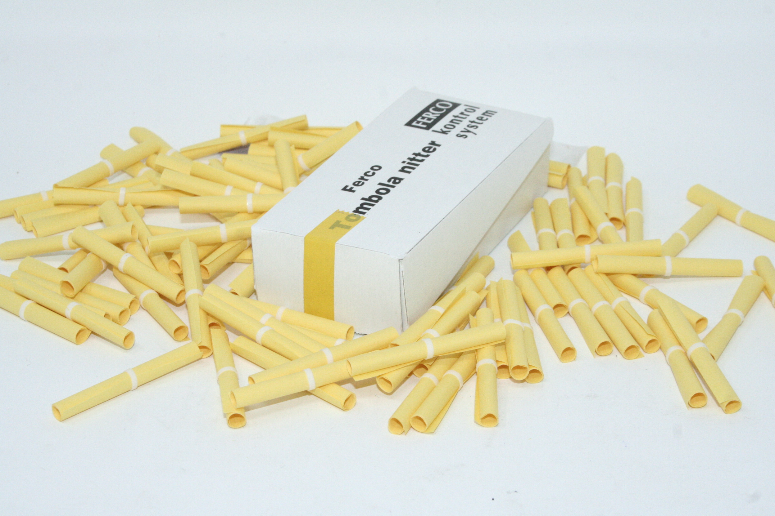 Nitte Gul Til Forsendelse - produktbillede