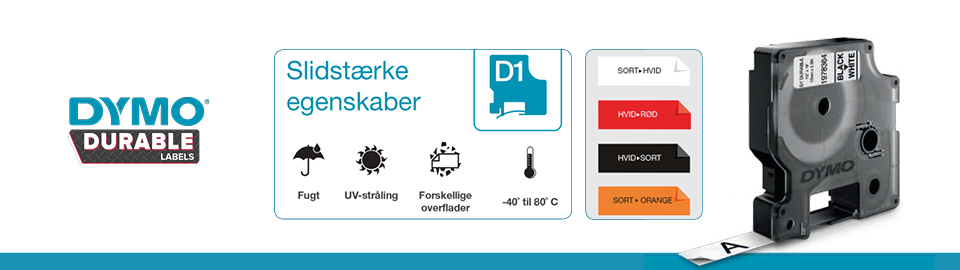 Tape D1 Sort Til Forsendelse - produktbillede