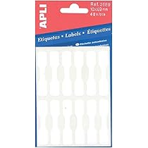 Etiket 10X49Mm Hvid Til Forsendelse - produktbillede