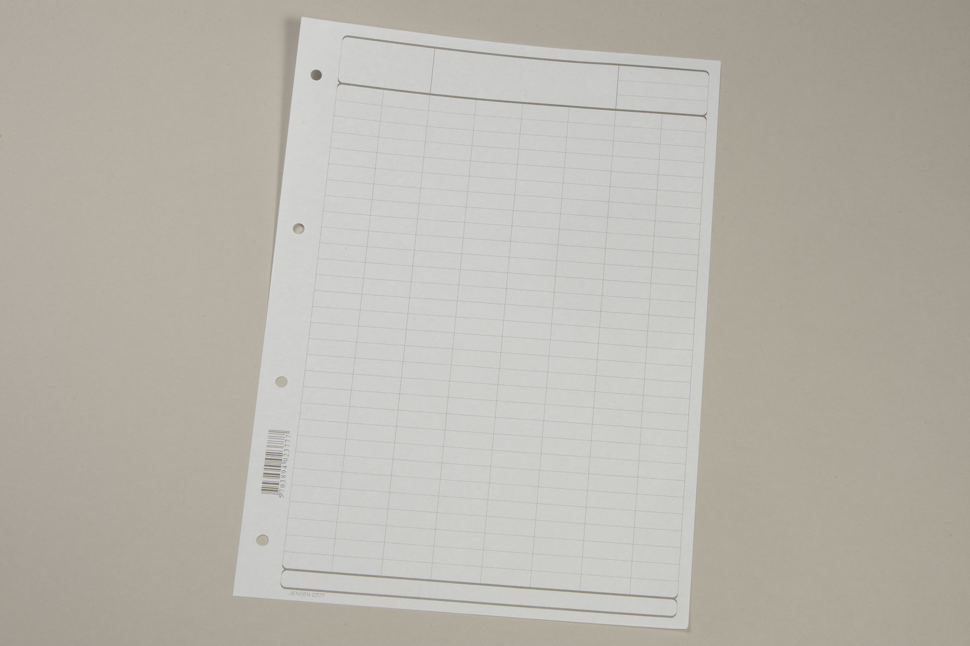 Tabulatorblok Til Forsendelse - produktbillede