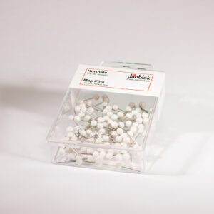 Kortnåle Hvid Til Forsendelse - produktbillede