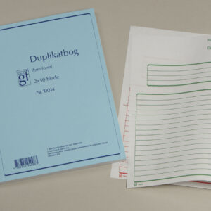 Duplikatbog Gf10014 148X200Mm Til Forsendelse - produktbillede