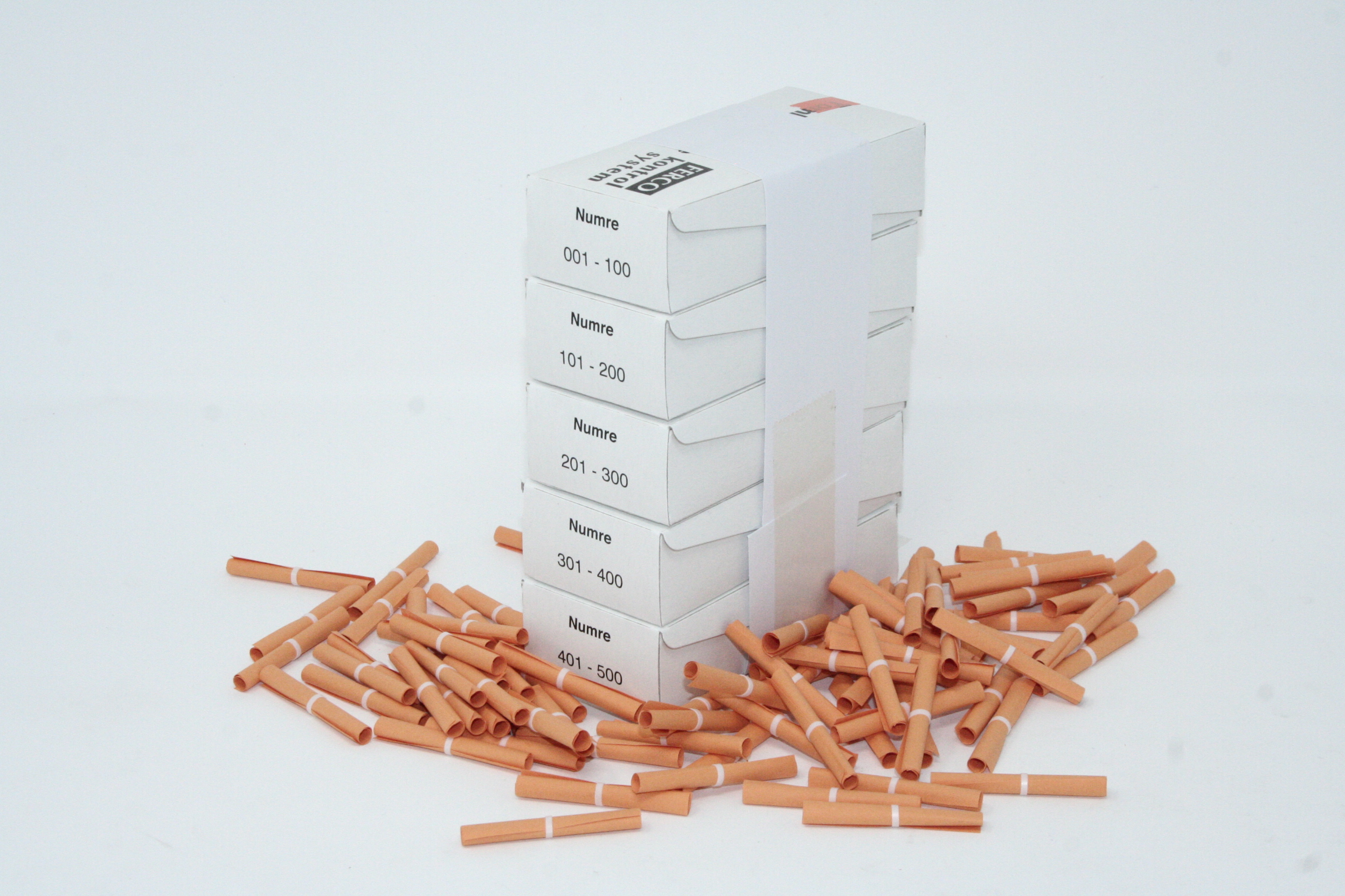 Tombolanumre Til Forsendelse - produktbillede