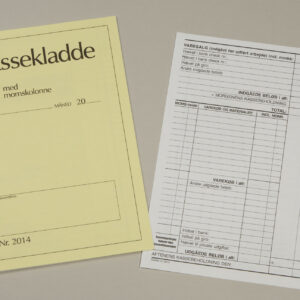 Kassekladde 2014 140X205Mm Til Forsendelse - produktbillede