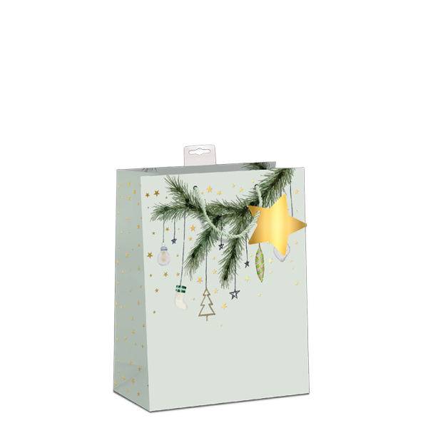 Gavepose Gul Til Forsendelse - produktbillede