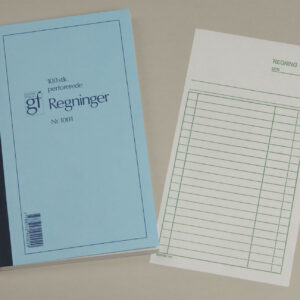 Regning 1001 108X200Mm Til Forsendelse - produktbillede