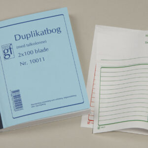Duplikatbog Gf10011 108X150Mm Til Forsendelse - produktbillede