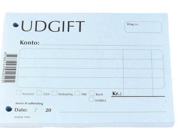 Udgift 1047 145X105Mm Til Forsendelse - produktbillede