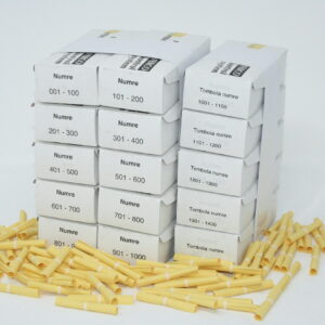 Tombolanumre 1500 Gul Til Forsendelse - produktbillede