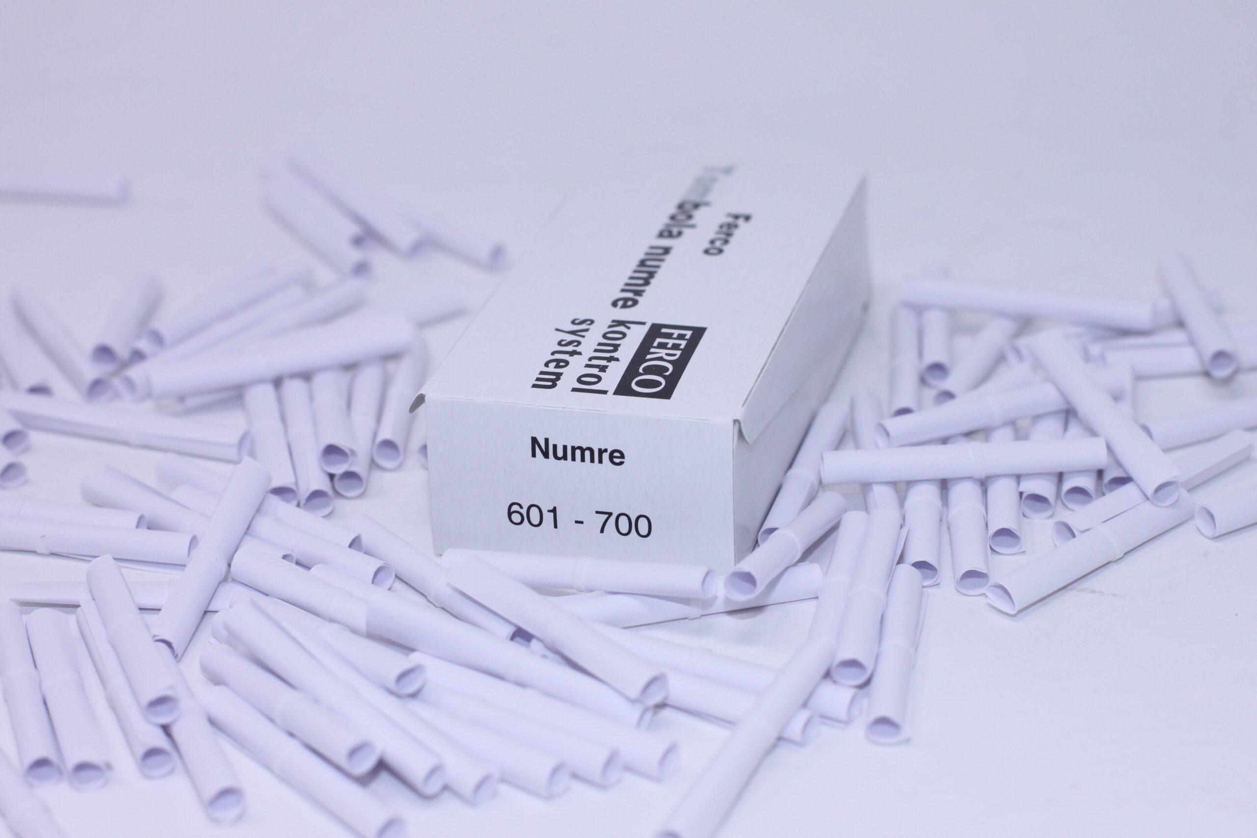 Tombolanumre Til Forsendelse - produktbillede