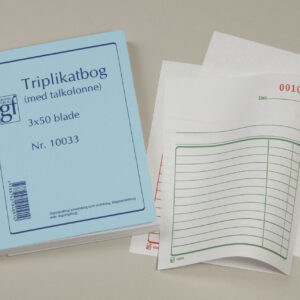 Triplikatbog Gf10033 108X150Mm Til Forsendelse - produktbillede