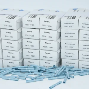 Tombolanumre 3000 Blå Til Forsendelse - produktbillede