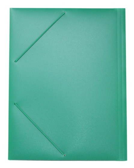 Elastikmappe A4 Grøn Til Forsendelse - produktbillede