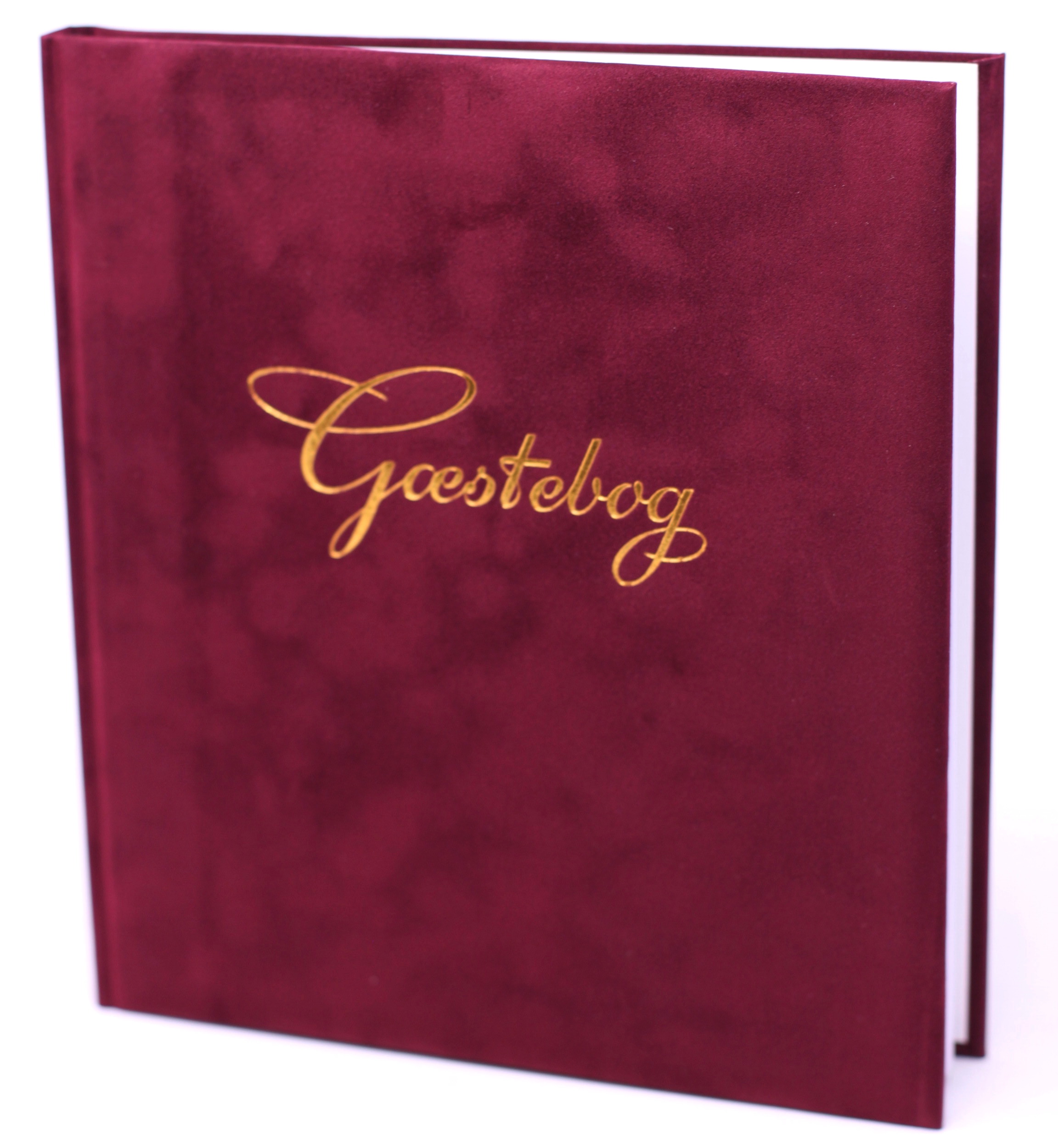 Gæstebog 23X25Mm Gul Til Forsendelse - produktbillede