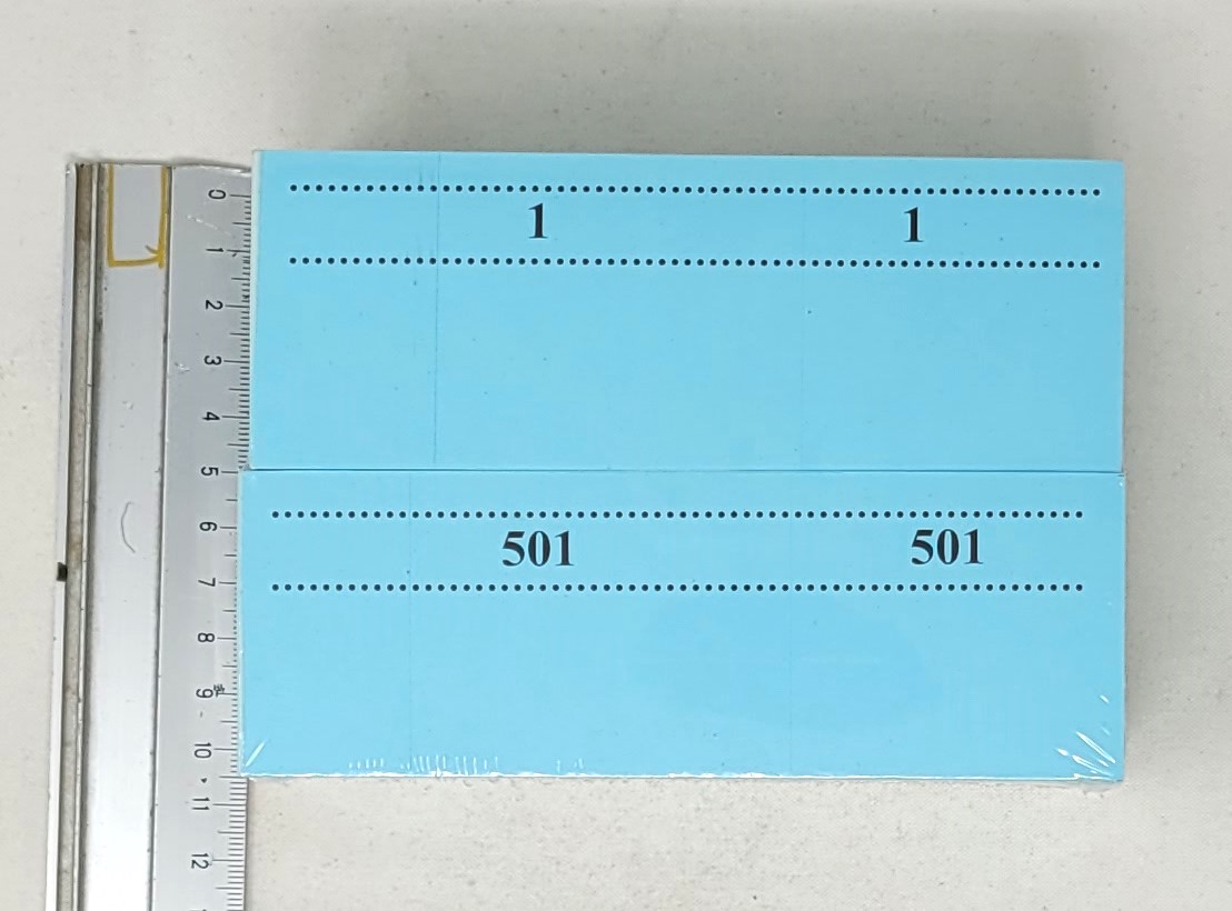 Kupon 1000 Blå Til Forsendelse - produktbillede
