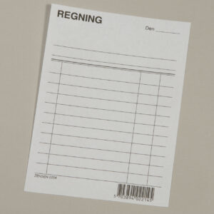 Regning Gf2214 Til Forsendelse - produktbillede