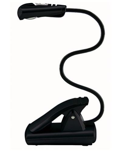 Læselampe Sort Til Forsendelse - produktbillede